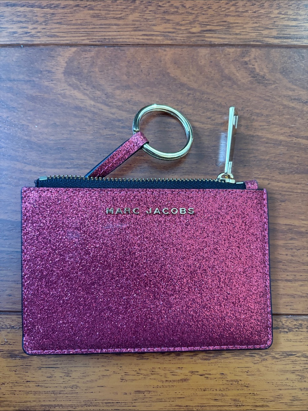 Marc Jacobs Mini Glitter Compact Wallet - Picture 3 of 5